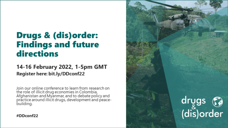SOAS Drugs & (dis)order conference: Findings and future directions