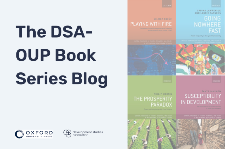 The DSA-OUP Book Series: Meet the author, Ben Radley