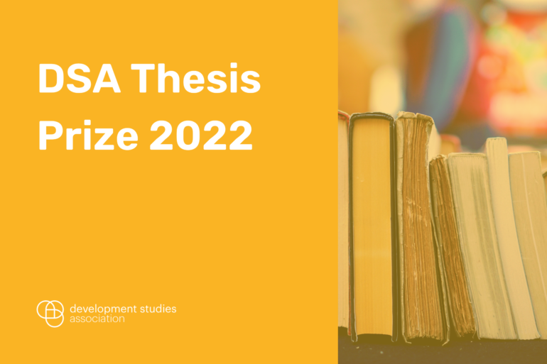 DSA PhD Thesis Prize 2022 winner