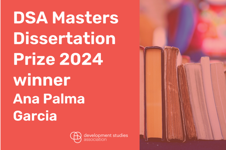 DSA Masters Dissertation Prize 2024 winners