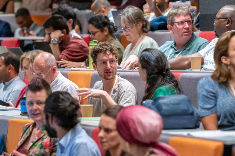 Audience in lecture theatre DSA2024
