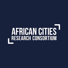african cities logo white text on blue