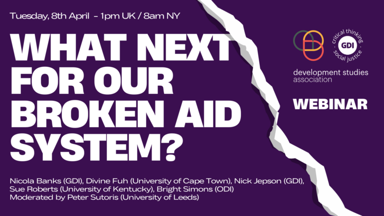 What next for a broken aid system?