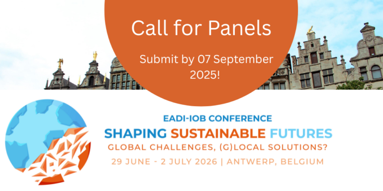 Call for Panels EADI IOB 26