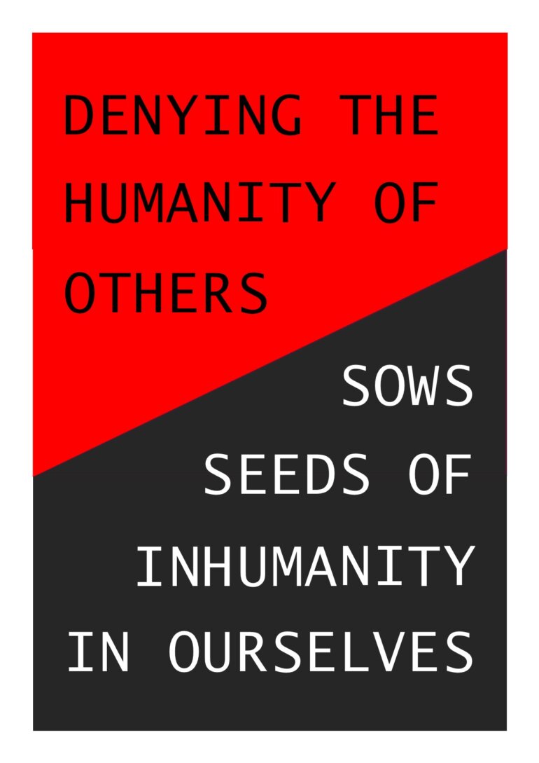 The seeds of inhumanity